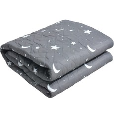 Richihaniluiryogi 可水洗安心電熱毯 LC-1122L, 雙人 (135x180cm), 星星 + 月亮(LC-1122L)