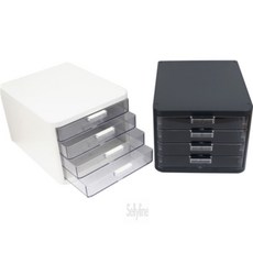 셀리라인 책상 위 서랍장 책상정리서랍, 화이트