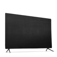 tv 가리개 텔레비전 모니터 LCD 화면 커버 덮개43 "49" 55 "LCD TV 걸이형 텔레비전 스크래, 02 Black_03 55inch