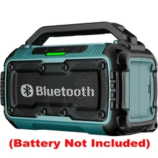 마키타 블루투스 스피커 18V-21V 배터리 USB 타입-C 포트 충전 방수 스테레오 서라운드 도구, 01 No Battery