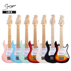 30寸兒童電吉他 小尺寸吉他 初學者入門級學習琴 搖滾吉它 烏剋麗麗, 藍色（送琴包+連接線）, 1個