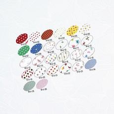 무늬펠트 꽃무늬 펠트모빌 펠트교구 펠트공예 강템, 1개