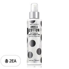 더프트앤도프트 엔젤스코튼 파인 프라그란스 헤어앤바디미스트, 150ml, 2개