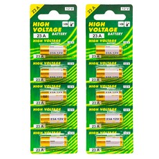 브리사 알카라인건전지 23a 12v 건전지, 1세트, 10개입