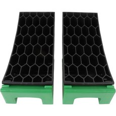 마티보브 곡선 레벨링 블록 35000파운드 하중 용량 휴대용 RV 레벨러 미끄럼 방지 패드 캠퍼밴 트레일러 모터홈