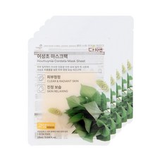 다자연 어성초 마스크팩, 5개입, 1개