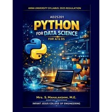(영문도서)Ad25201-Python for Data Science Paperback, Notion Press, English, 9798902690658
