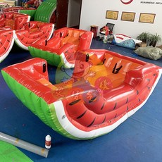 에어바운스 놀이기구 체육대회 미니바이킹 풍선 놀이터, 수박 (2명)
