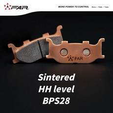 FAR HH等級金屬燒結來令片 煞車皮適用於XV250/TMAX(05)/FZ6R/XJ6N/XVS1300/FZ6(前), 1個