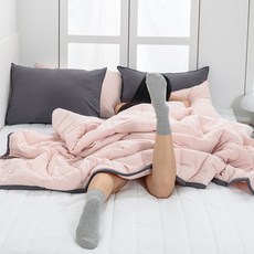 국내생산 에어로워싱 간절기 이불 베개세트 데일리 리버서블2 양면 이불베개세트 세미 마이크로 항균효과