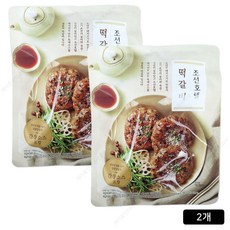 (아이스팩 )조선호텔 떡갈비 345g 2개