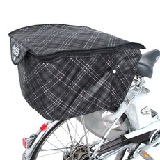 MARUTO(말트) 두꺼운 2단식 체크 후 바스켓 커버 체크 그레이 35033