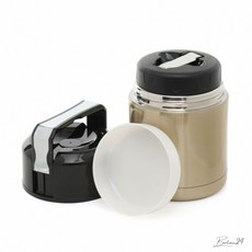 쿠킹메이드 간편조리 보온죽통 골드 800ml 계람찜 따뜻한 직장인 대학생 도시락통 국물