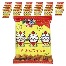 BABY STAR 吉伊卡哇聯名超寬條餅 巨大蛋包飯口味, 60g, 24包