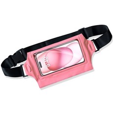 델루이즈 4중 잠금 스마트폰 방수팩 DLZ003, 1개, 핑크