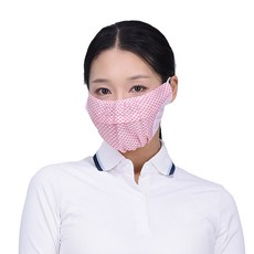 머시매 남여 통풍메쉬 냉감 페이스 마스크 햇빛차단 피부보호 햇빛가리개, 핑크, Free, 1개