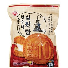 오뚜기 경주식 십원빵, 1세트, 500g