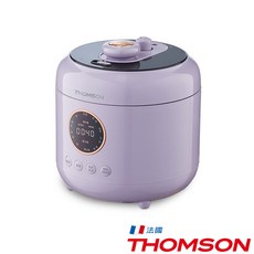 THOMSON 舒肥萬用美型壓力鍋 TM-SAP01P 智能溫控快鍋 公司貨保固, 水霧紫, 1個