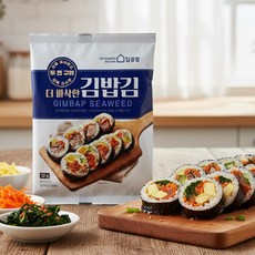 광천 더 바삭한 두번구운 김밥김 12g (6매), 1개