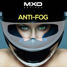 MXO 국산 안티포그 김서림방지필름 바이크필름 오토바이 헬멧용
