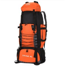 도나샵 대형 등산배낭 아웃도어 등산가방 90L sh-42858, 오렌지