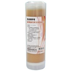 聲寶鹼性軟水樹脂濾芯(適用能量活水機、提升水中PH值)台灣製造, 1個, FJ-V1305AL