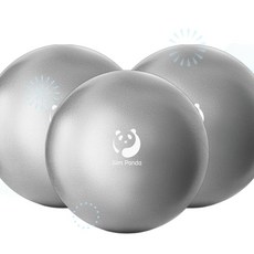 Slim Panda 슬림팬더 토닝볼 23cm 필라테스볼 미니 요가볼 코어 근력 운동 KU, 1개