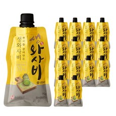 자연에서 갈아만든 생와사비 70% 75g, 15개
