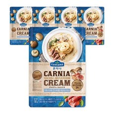 폰타나 베이컨 머쉬룸 크림 파스타소스 130G x 5개