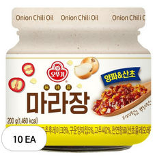 오뚜기 마라장 양파&산초, 10개, 200g