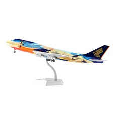 RBF 絕版 SQ 金屬 1:200 新加坡航空 B747-400 9V-SPL L2002 飛機模型, 詳見包裝
