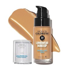REVLON ColorStay 메이크업 일반/건조한 피부용 버프 309975415025, 395 딥 허니, 395 딥 허니