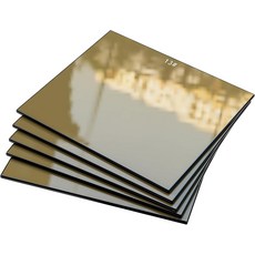 TRQWH 용접 유리 렌즈 쉐이드 10 골드 경화 4.5 x 5.25 후드 다크닝 필터, Gold-shade 13