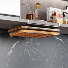 스텐 도마 거치대 2단 도마받침대 정리대 도마걸이 랙 선반 걸이 건조 받침대 가심비 가성비, 실버 2단, 1개