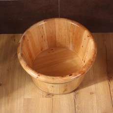 편백나무 족욕기 조욕 히노끼 족탕기 양손잡이 족탕기, 26형 둥근모서리 단일통, 기본 모델명/품번