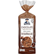 퀘이커 초코 크런치 라이스 케이크, 215g, 1