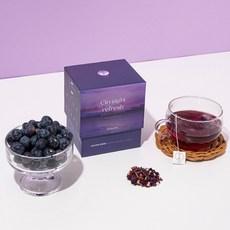 다정헌 블렌딩티 시티나이트 리프레쉬 로즈힙 블루베리차, 1박스, 10개입, 2g