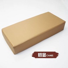 벤치 방석 긴의자 푹신한 120cm 베이지색 카페 100 100x50x5c 사각 옷감 패드, 1개, H. 금색
