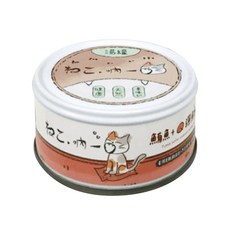 艾爾發寵物 ねこ 吶一口 無穀貓湯罐 80g, 1個, 鮪魚+Q彈鮮蝦