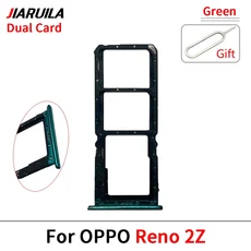 Oppo Reno 2F 5 8T Sim 카드 슬롯 트레이 홀더 소켓, 12 For Reno 2Z Green