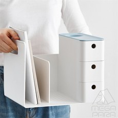 미니파라 콤보책꽂이 민트 1P 간이책꽂이