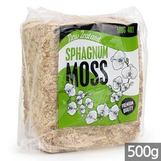 세인화분 뉴질랜드 천연 수태 500g - 테라리움 토피어리 이끼 난 란 서양 동양 화초 식물 수경 화초 화분 행잉 바스켓 관엽 석부작 풍란, 1개