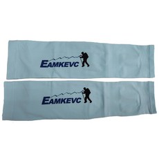 EAMKEVC 戶外運動防曬袖套, 藍色
