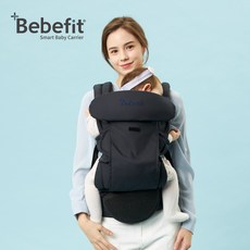 【Bebefit】韓國S7 旗艦款 智能嬰兒揹帶 折疊腰凳, 午夜藍, 午夜藍