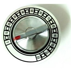 120分鐘烤箱專用定時器，旋鈕式設計，精準計時，適用各式烤箱，烘焙好幫手, 1個