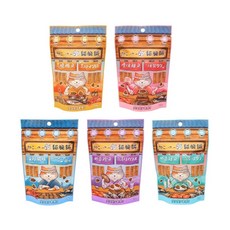 吶一口 貓脆餅，酥脆美味，多種口味選擇，貓咪健康零食, 60g, 3個, 綜合口味組