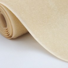 대형 찍찍이 벨크로 원단 폭11cm x 1yd 무가공 절단 가능 스트랩 암수, 1개, 베이지