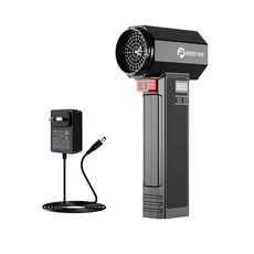 TF64無刷鼓風機 64涵道暴風扇 1.4kg推力葉風機 汽車吹水 55m/s強勁風速 LED照明, 1個