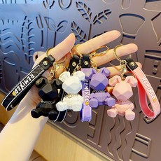 [싸더라] 귀여운 토끼 인형 키링 가방고리 자동차키홀더 인형키링 악세사리