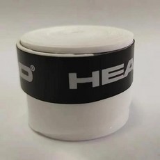 미끄럼 방지 헤드 오버 테니스 스웨트밴드 라켓 패들 완충기 배드민턴 훈련, 9. sticky white, 1개